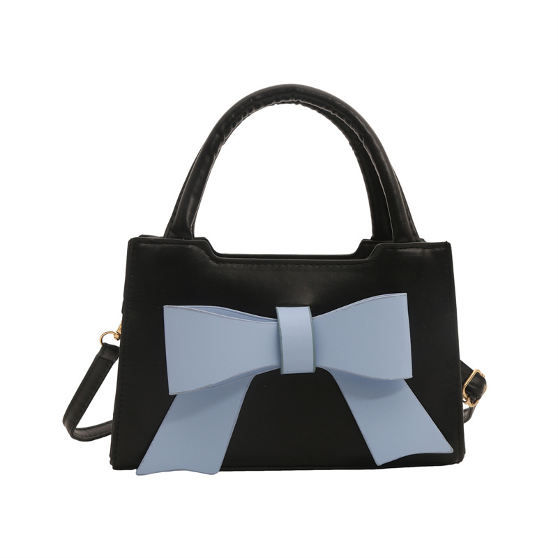 Bolso de moda coreano para mujeres 2024 nuevo arco de viento dulce bolso pequeño nicho bolso de hombro