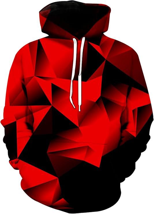 검정색과 빨간색 기하학