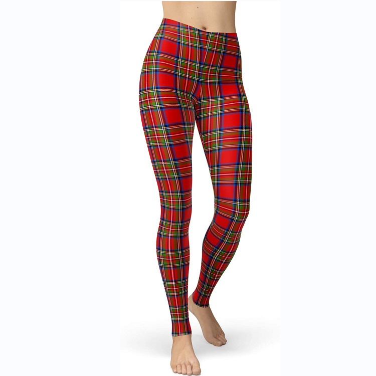 Abbigliamento da donna multicolore stampato slim fit fianchi sollevamento snellente grandi dimensioni corsa yoga fitness leggings_voghion.com