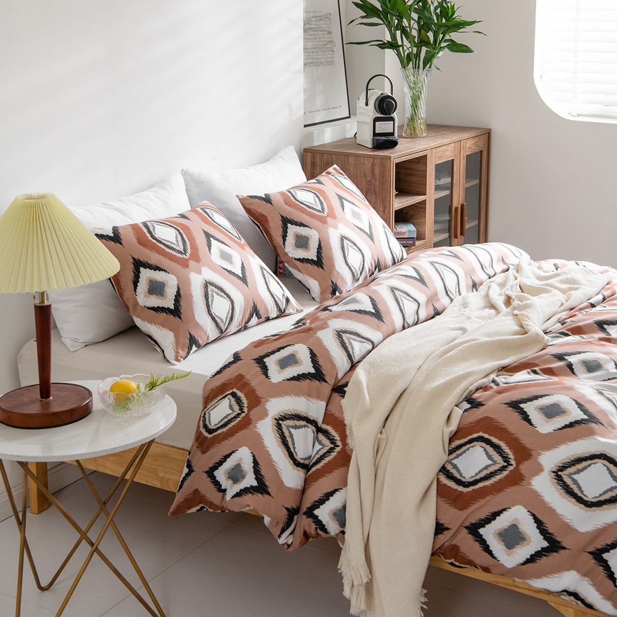 跨境家纺三件套外贸热销亚马逊爆款duvet cover set床上用品3套件