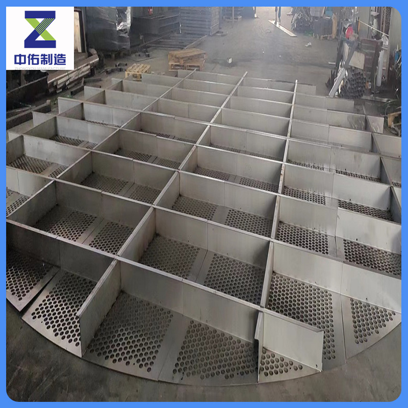 脱硫塔托盘厂家 1.4529合金材质 S32205增效塔盘 烟气均布装置