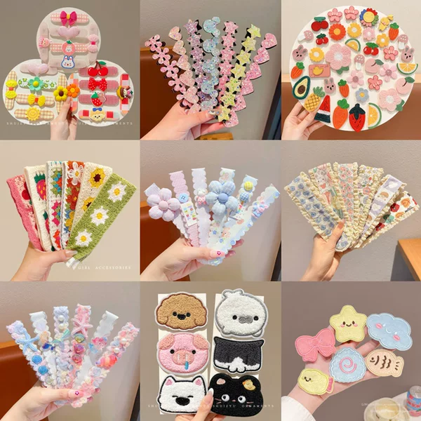 Children's bangs sticker magic hair tidying tool, hair clip for girls and babies, hairpin for the back of the head and forehead, hair accessory