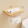 Beech white flat plate double hook 20cm