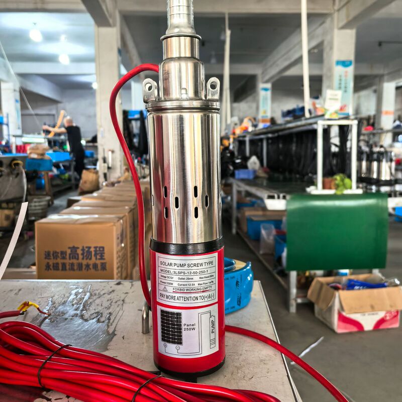 DC12v24 Solar 48v Screw Pump DC Deep Well Ultra High Head Export Battery Battery Water Pump Free Shipping