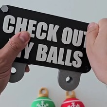 �羳����Christmas Trailer Hitch�}�QȤζѩ������܇���h����Y