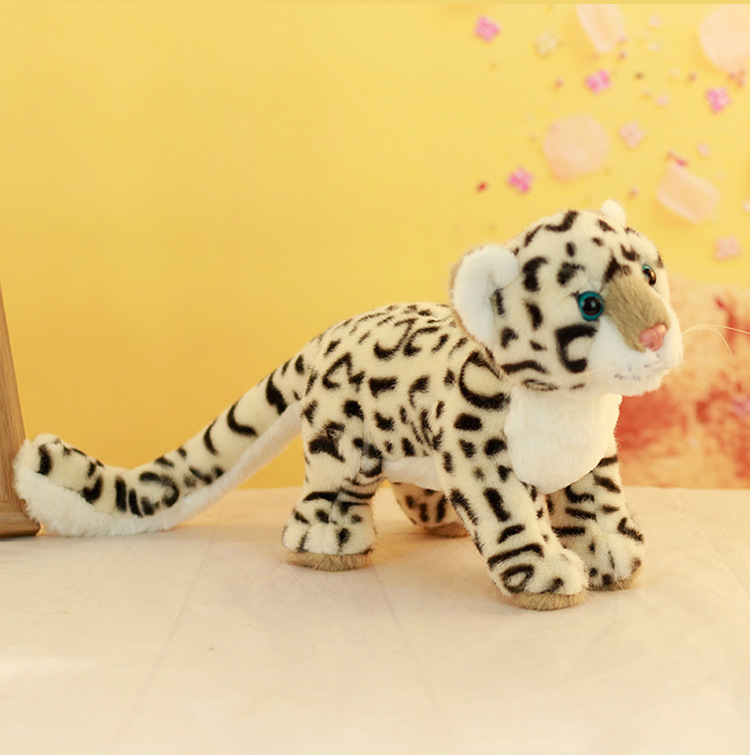 Snow Leopard-Standing Version (25cm)