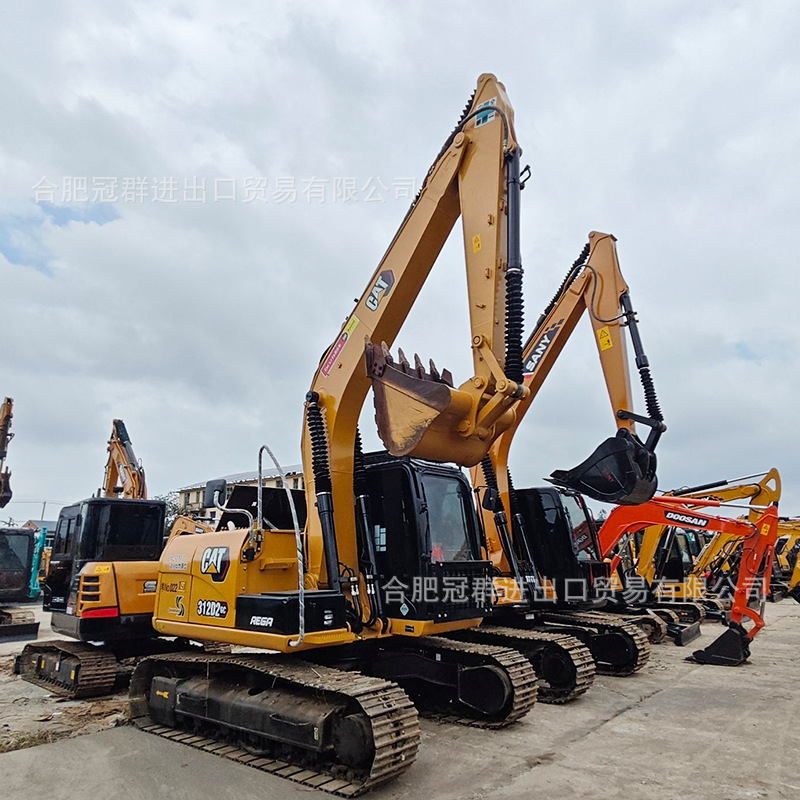 Excavadora de tamaño medio CAT312 fabricantes de vehículos originales directo transfronterizo declaración de aduanas exportación libre tipo de orugas hidráulicas