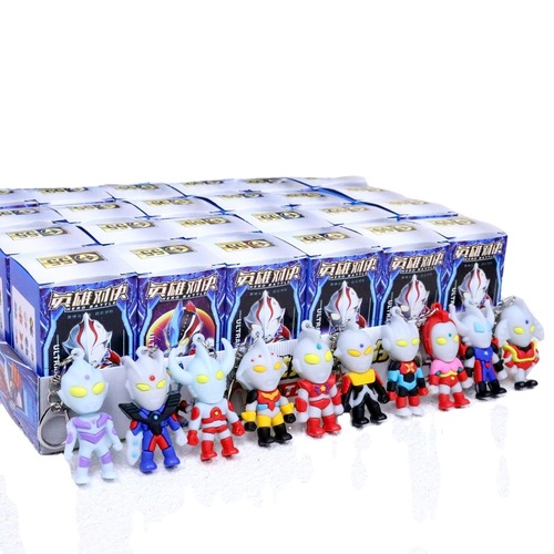  New Edition Ultraman Hero Blind Box Figures: Small Gift for Boys, Kindergarten Prizes, and Anime-themed Merchandise