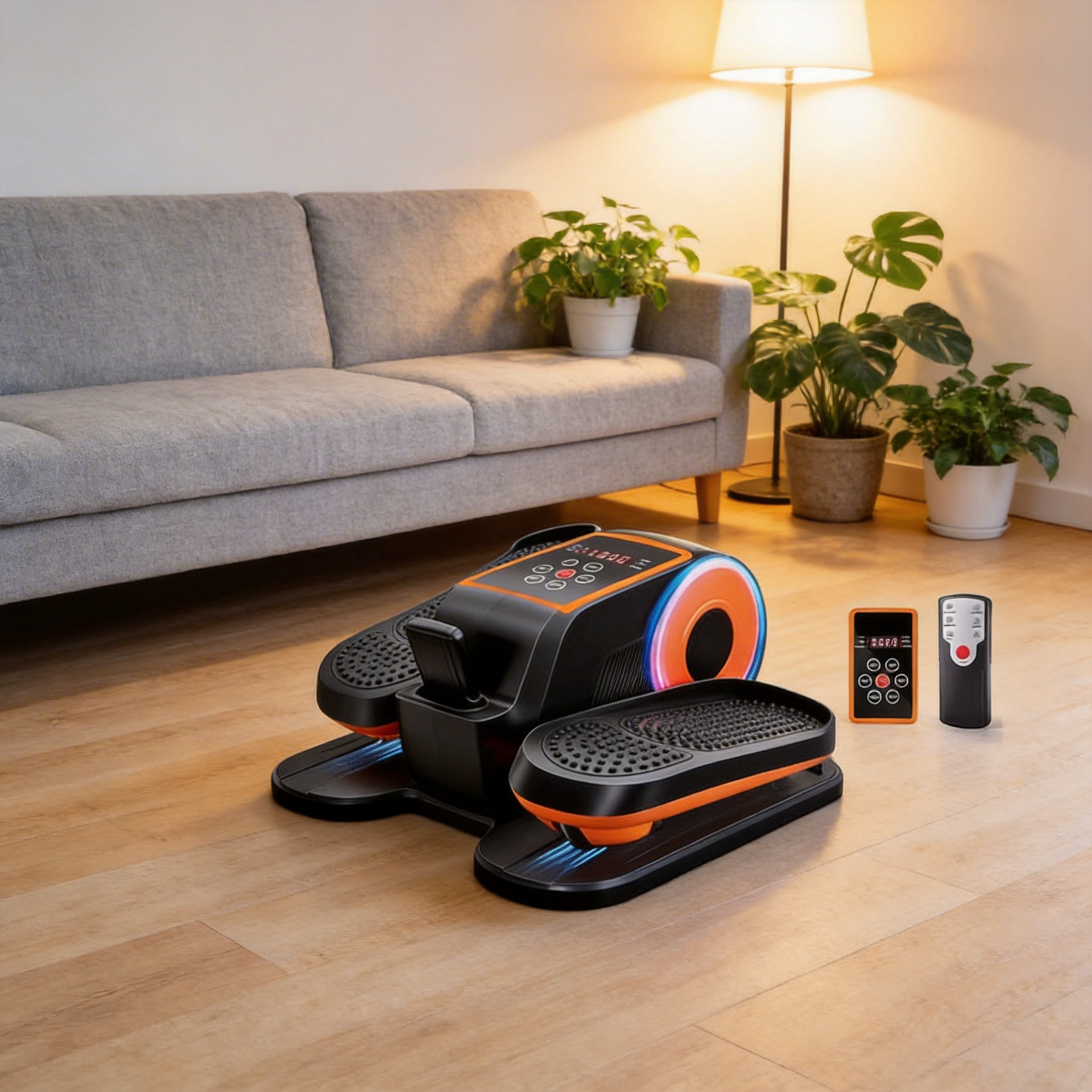 Silent, Intelligent, Knee-Friendly Electric Elliptical Machine Leg Training Home Upper and Lower Limb Auxiliary Sports Fitness Equipment