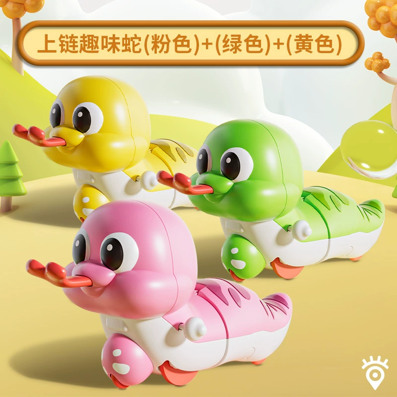 Заводная реалистичная игрушка для ползания, 2 года