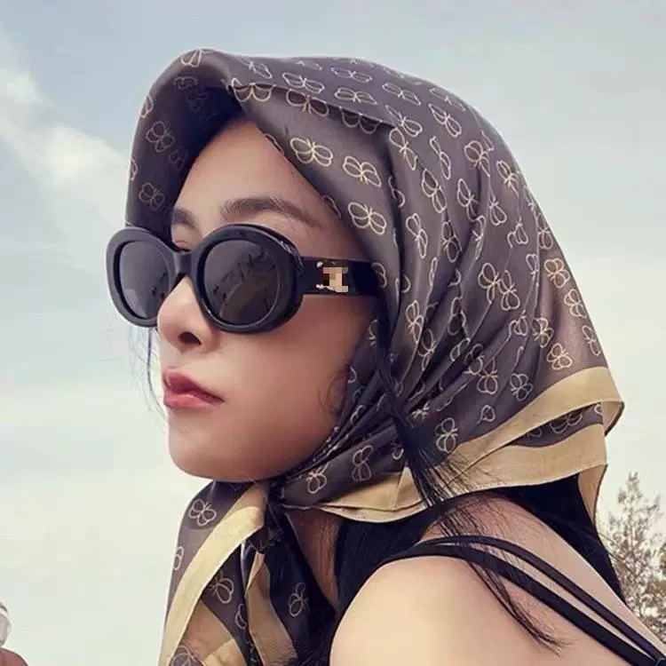 复古猫眼墨镜女高级感潮ins风网红同款自拍凹造型太阳眼镜男批发