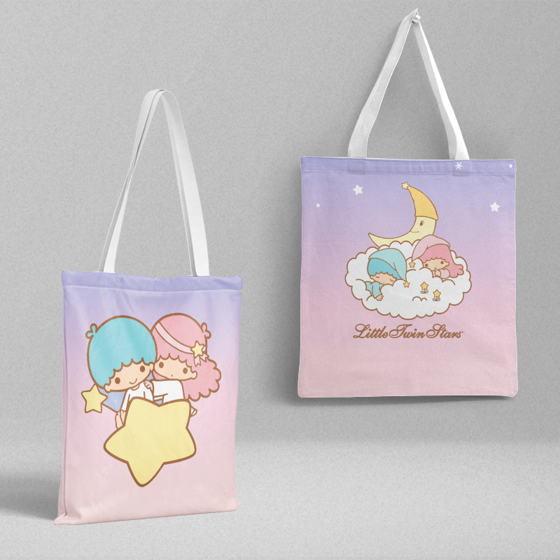 Bolsa de lona Sanli Gull pequeña fresca y simple estilo ins versión coreana hermosa bolsa de hombro bolsa de compras portátil al por mayor