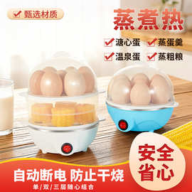 多功能煮蛋器蒸蛋器防干烧自动断电家用小型1人蒸蛋羹煮鸡蛋机早