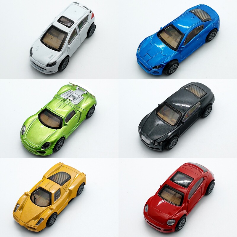 8.5cm cross-border alloy car alloy car sports car playing children's toy car model LOGO