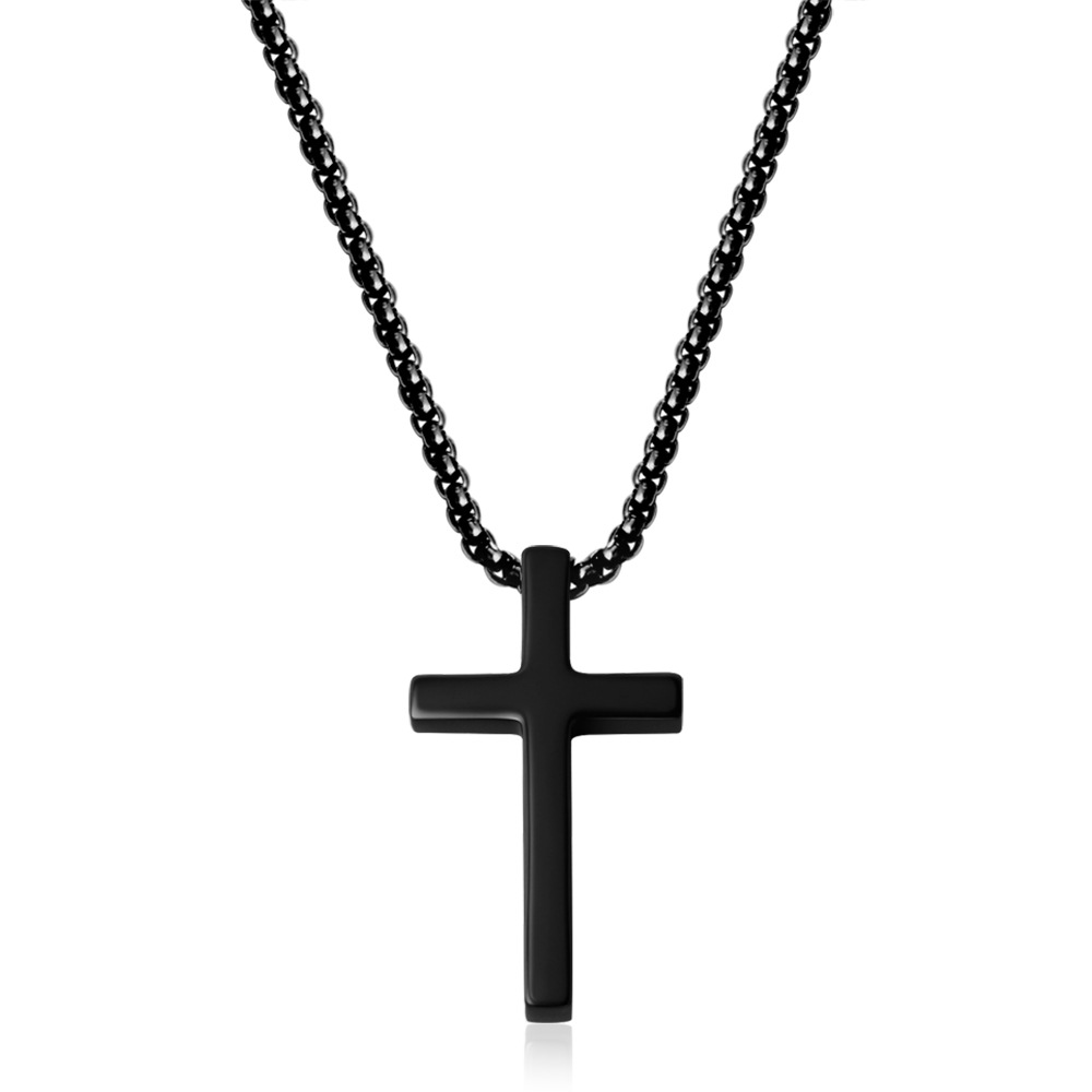Moda transfronteriza hombre hip hop cool personalidad de colgante de acero inoxidable colgante simple joyas de textura