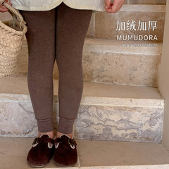 兒童打底褲冬季女童連褲襪加絨加厚嬰兒襪子男童連體褲寶寶長襪秋