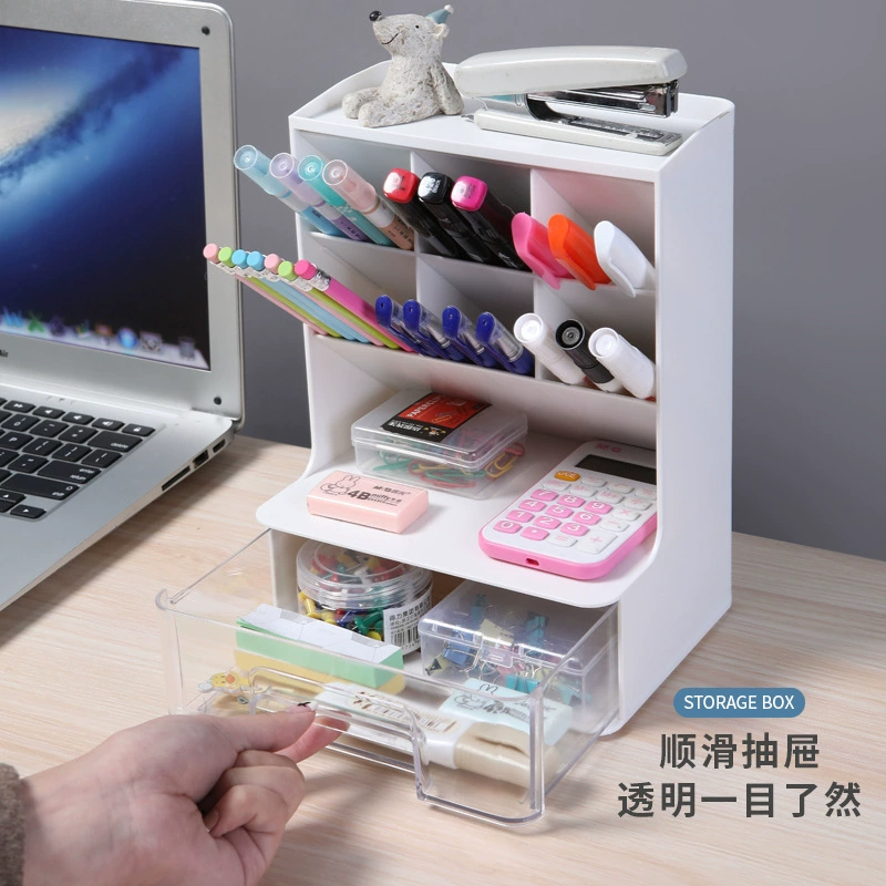 Storage box for boxes, stationery, storage system, pens holder, increased thickness