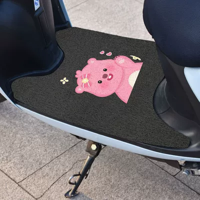 Electric vehicle foot mat – freely cut non-slip pedal mat - little-beauty-2540cm-silk-circle-default-rectangle-needs-to-be-cut-by-yourself