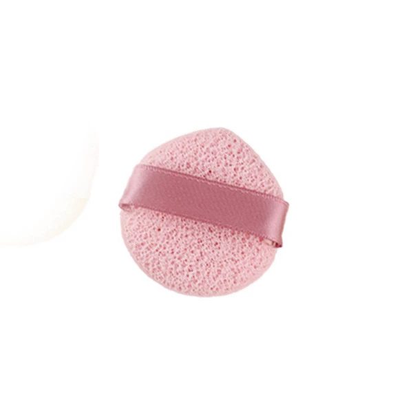 Pink (water drop) small cleansing puff (bulk)