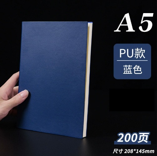 A5 진한 파란색(사진 100장, 200페이지)