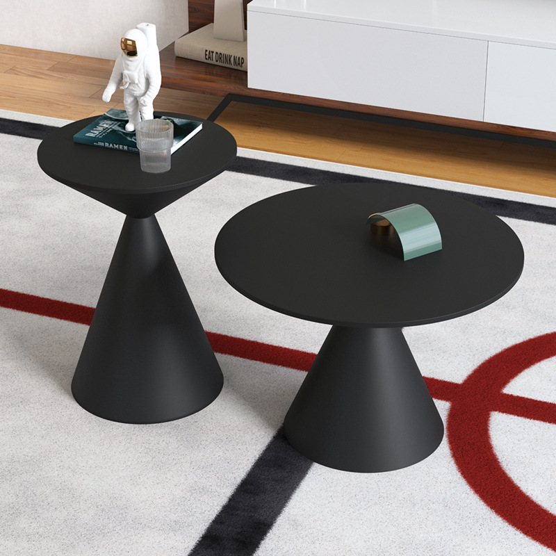 Modern minimalist coffee table living room sofa sofa side…