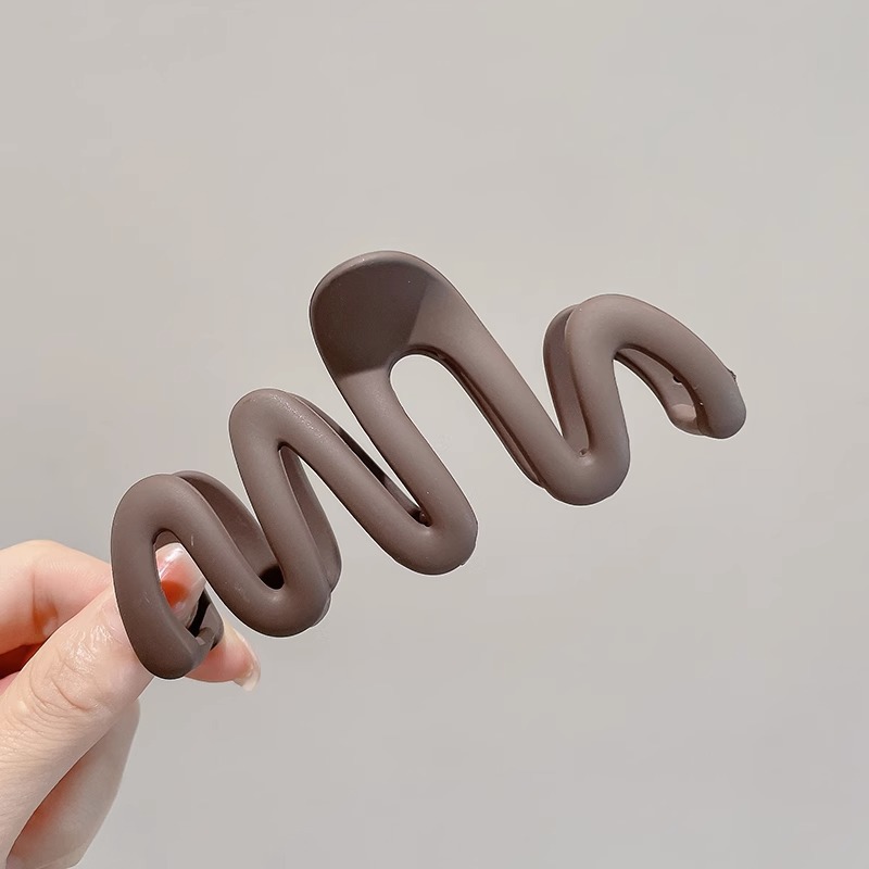 2025 estilo coreano nuevo clip de tiburón grande temperamento elegante pinza para el cabello de alta calidad para mujer