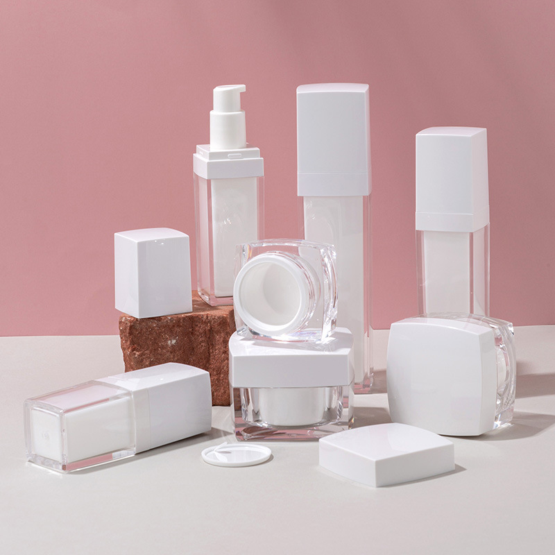 厂家直销现货化妆品精华瓶亚克力喷雾瓶包装分装瓶瓶子30ml膏霜瓶