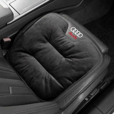 Seat Cover Winter – Seat cushion, seat cover - flannel-premium-black-audi-front-row-1-piece