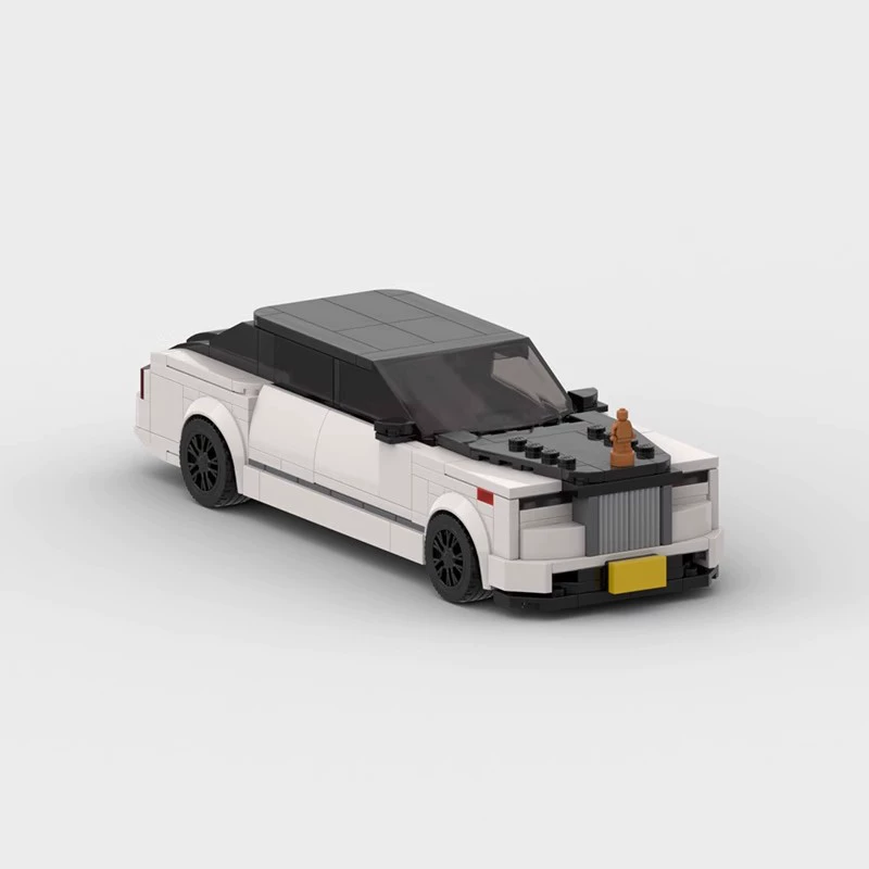 МОД строительные блоки совместимы с LEGO детский собранный Rolls-Royce спорткар Phantom Phantom Dawn