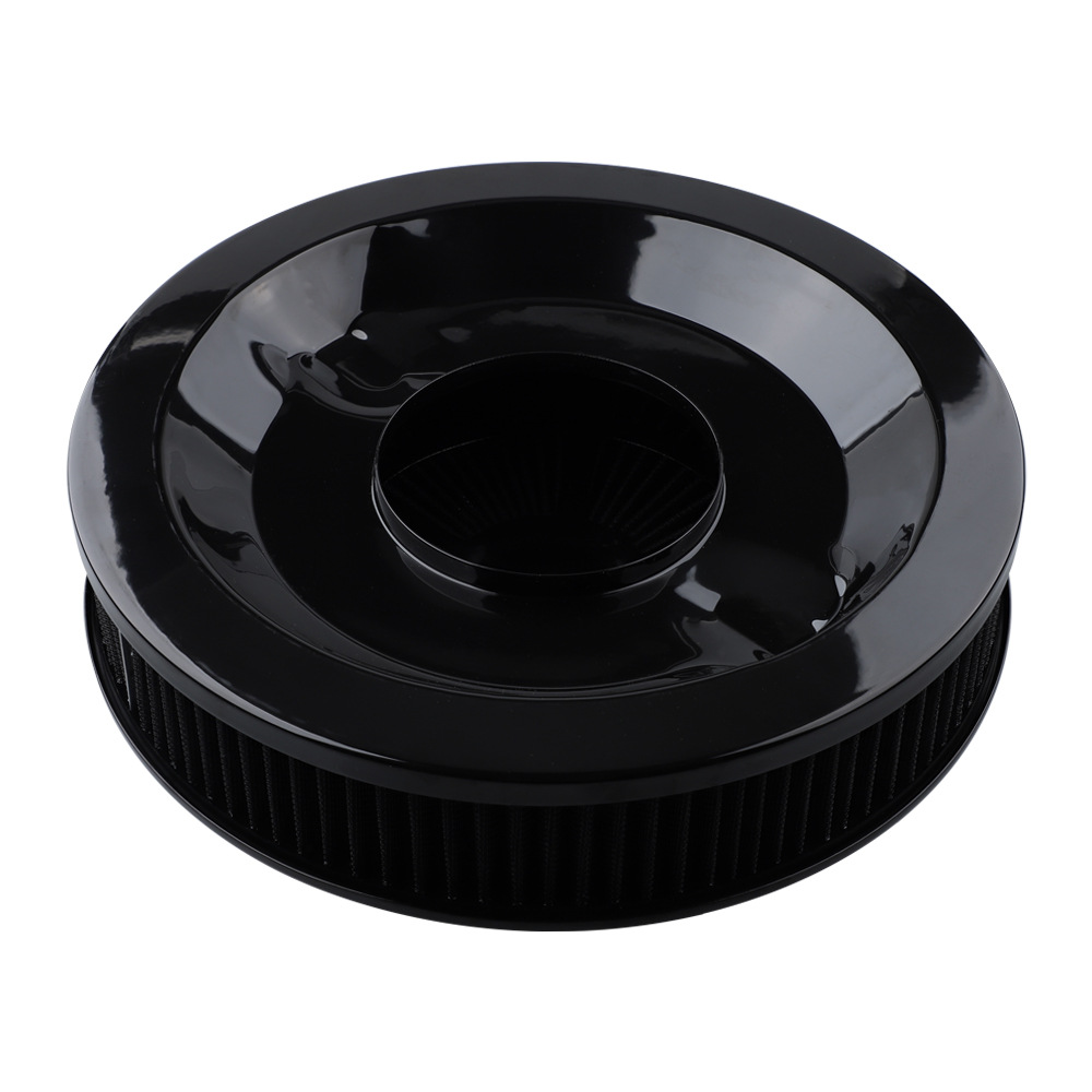 14x3inch Round Washable High-Flow Air Intake Filter Suitable for Chevrolet Gmc Ford Air Filters