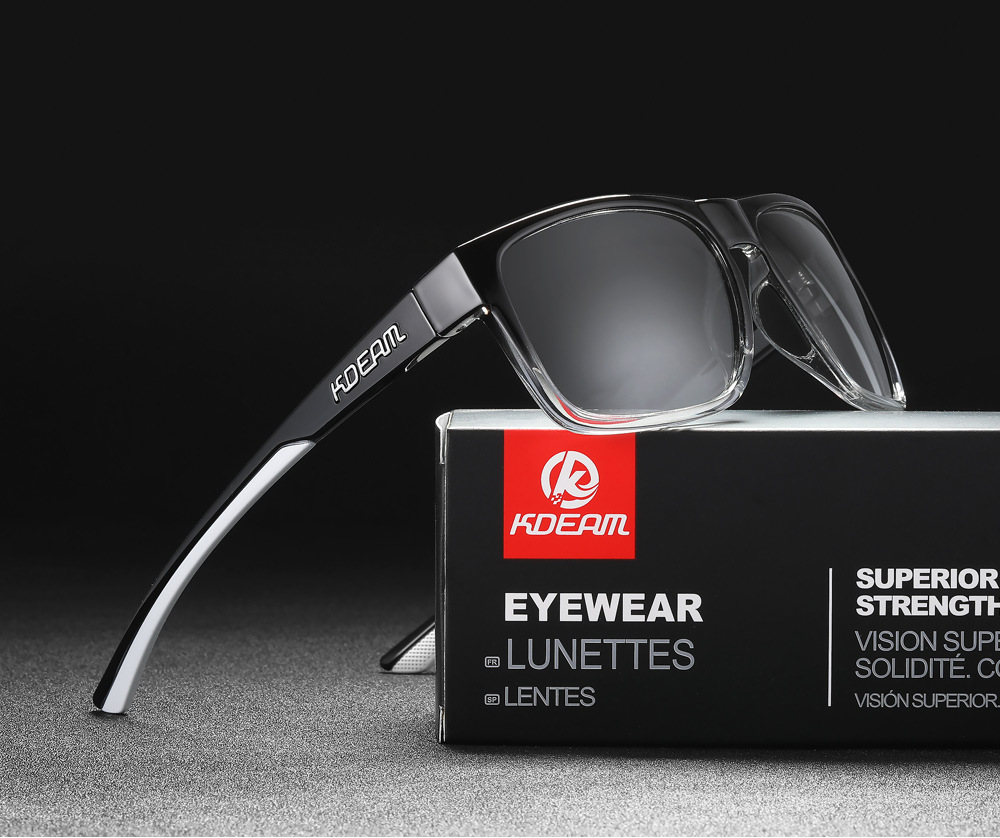 60g Weight Full Frame Glasses Structure Sunglasses Classification PC, UV400 Protection Lens Material Square Glasses Style Outdoor, Travel Occasion Solid Color Pattern Men's Gender Casual, Sports Style Casual Sports Solid Color PC UV400 Protection Square Full Frame Men's Sunglasses 19