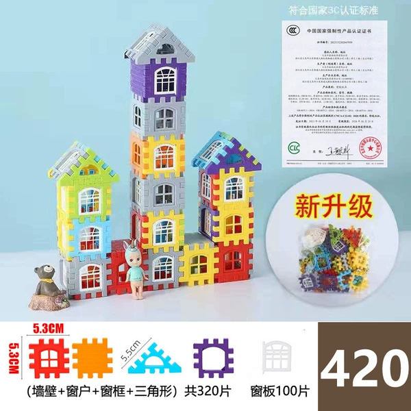 Bag: 420 pieces [with window + drawing]