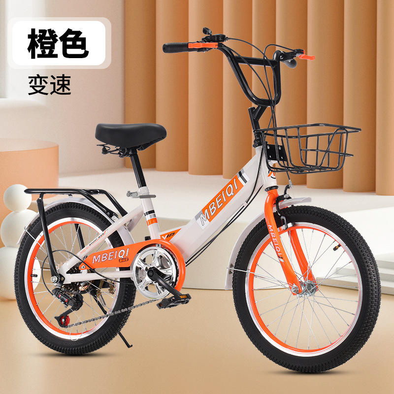 Marco de acero al carbono ligero bicicleta de velocidad variable para niños adolescentes estudiantes niños y niñas bicicleta ligera para niños