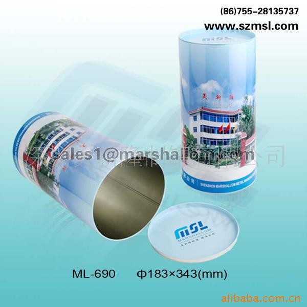 供应马口铁金属大圆罐