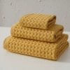 Pure cotton waffle yellow