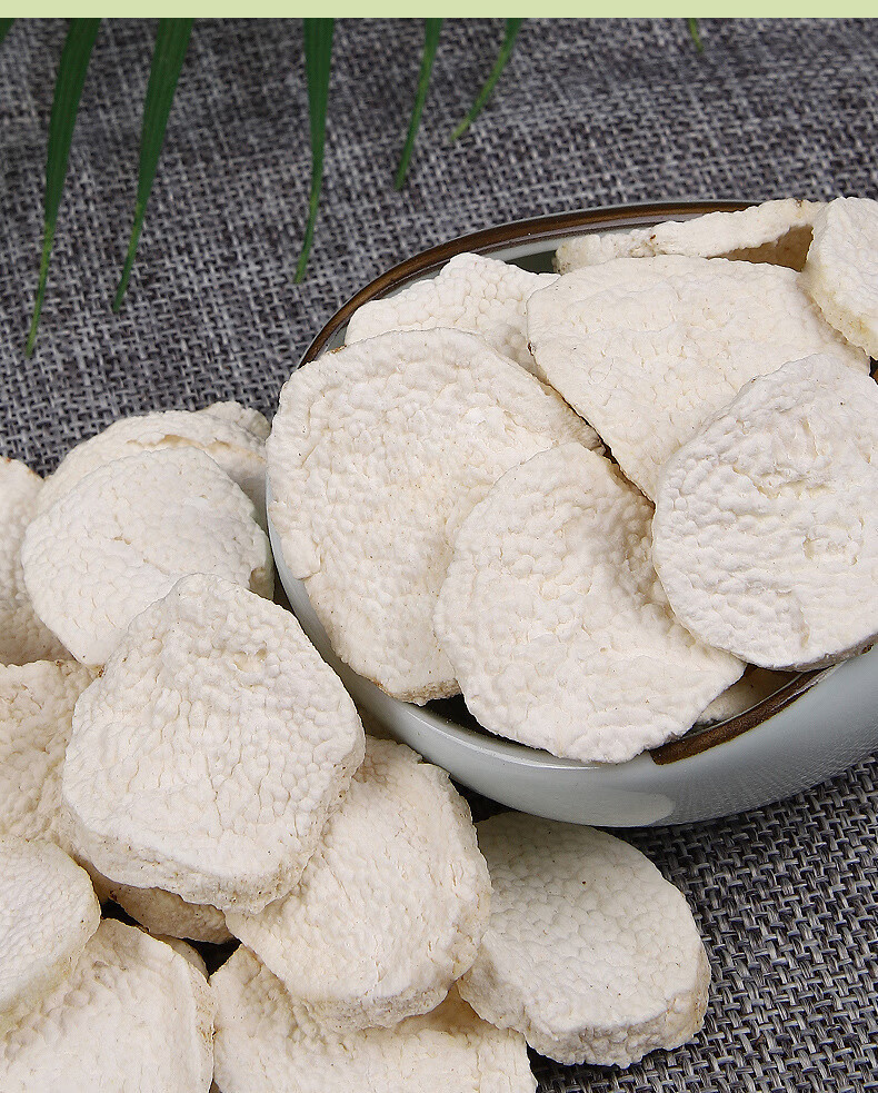 Chinese Yam Huai Shan 500g Dried Stir-Fried Slices for Soup Congee and Herbal Tea key features