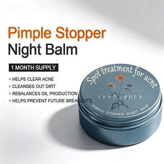 外贸定制Pimple Stopper Night Balm祛痘夜间修护膏淡化痘印暗沉