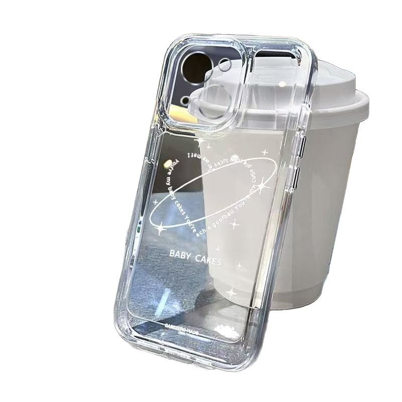 Love Surround para Apple 15promax funda para teléfono móvil anticaída iphone16 transparente 14 Europa y América 13 todo incluido 12