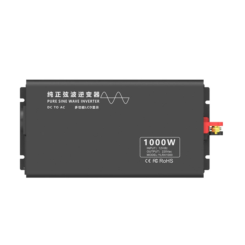 Инвертор чистой синусоиды с пультом управления 1000W12V24V48V60V72V до 220V, аккумулятор, автомобиль, преобразователь бытовой техники