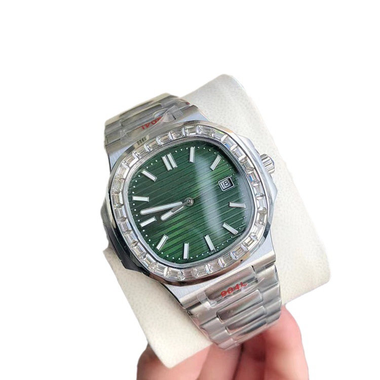 Reloj Baida Nautilus Reloj mecánico automático para hombre Espejo de zafiro de acero inoxidable Reloj para hombre impermeable luminoso fuerte