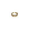 Zirconium, one size fashionable ring, design jewelry, trend of season, on index finger, wholesale