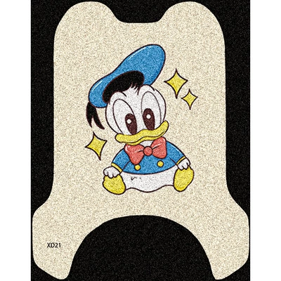 Electric vehicle foot mat: Edition Foot Mat, Waterproof Foot - donald-duck