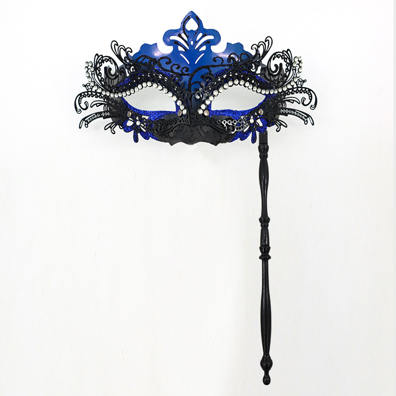 Hand-held phoenix tail-black and blue