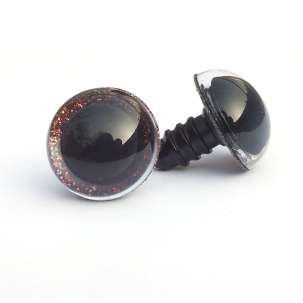 Ojos de cristal en forma de estrella rosa, perlas simuladas de 9-24 mm, accesorios para muñecas y juguetes