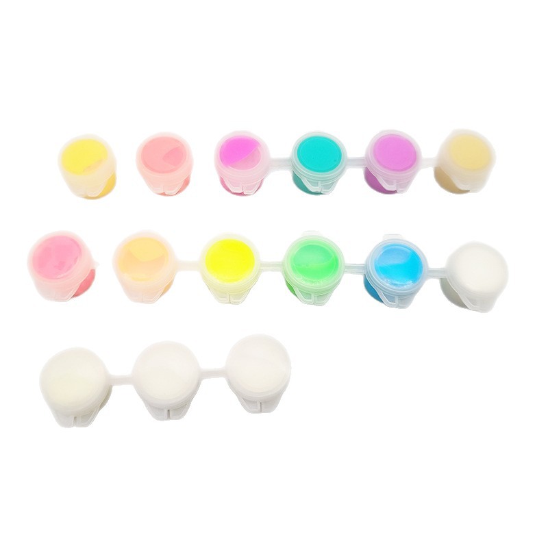 3ml pigmento acrílico luminoso DIY pintura luminosa fluorescente a base de agua pintura de pared pintura a mano pintura de arte de graffiti líquido fluorescente