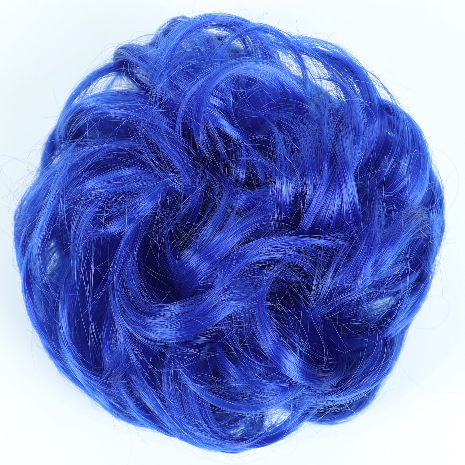 Anillo de pelo de cabeza de bola, peludo de pelo natural, anillo de pelo de cabeza de bola, barba larga