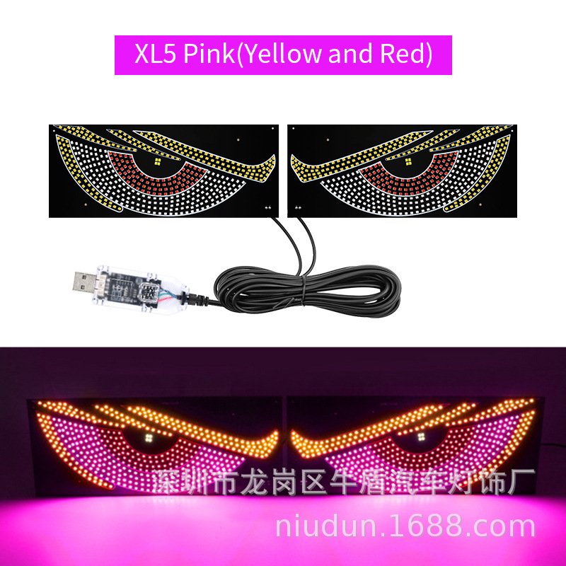 XL55-빨간색, 노란색 및 흰색 분말