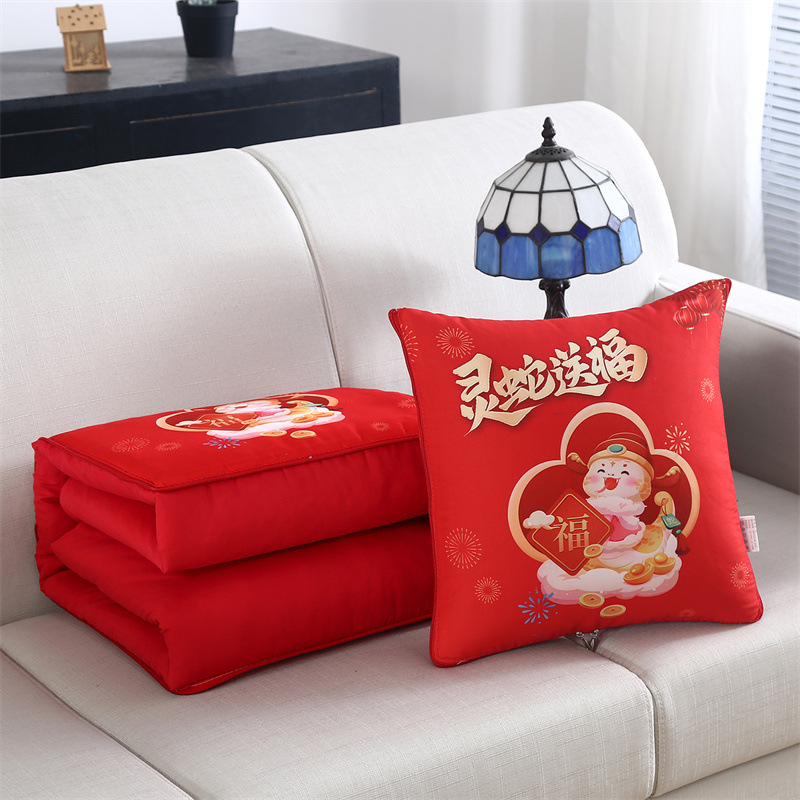 灵蛇送福(大红)