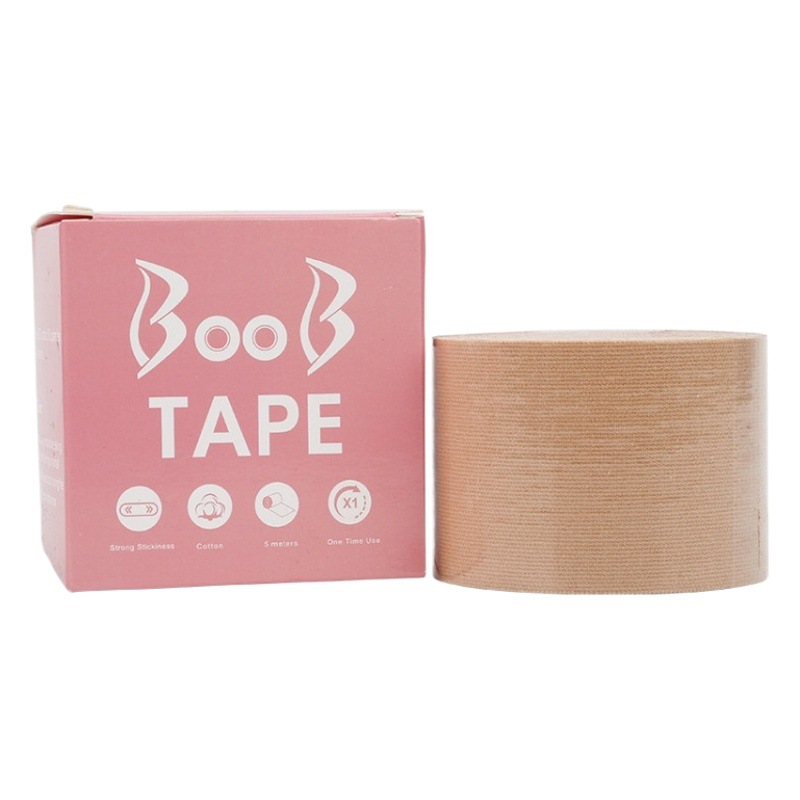 Boob tape Breast Sticker Elastic Bandage Push-up Breast Sticker Traceless Breast Sticker Anti-running Light Sticker Cloth