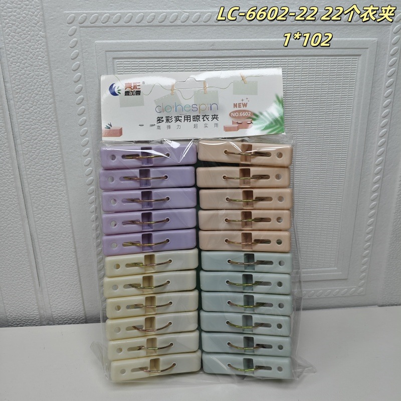 LC-6602-22 22个衣夹